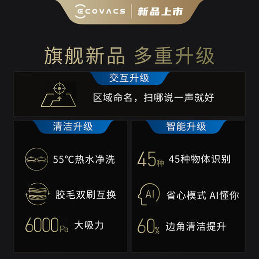 【925特惠】【家居】科沃斯 Ecovacs 扫拖一体机器人 X1S PRO 商品图2