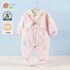 贝贝怡童装秋冬新款婴幼儿夹棉前开连体衣保暖厚实宝宝外衣冬装ZB4CL002 商品缩略图0