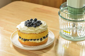 蓝莓奶油小蛋糕