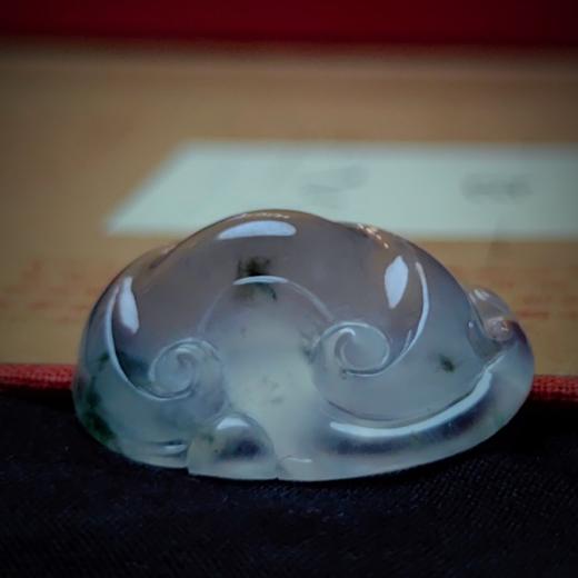 翡翠玻璃种厚墩墩“如意” 商品图11