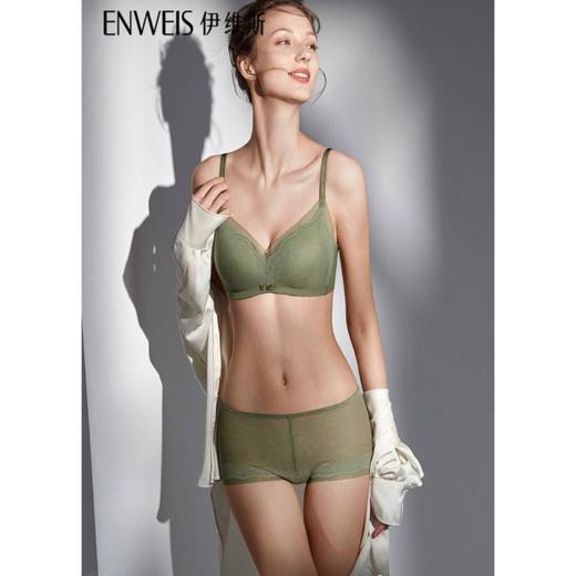 3楼伊维斯Melody *旋律ll中腰清透网纱无痕不卡纯棉底档ll中腰低角裤内裤10611025 商品图1