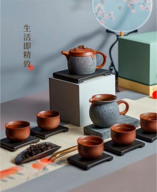 【9.25家居】【家居】陆宝 泉林雅集茶具礼盒 商品图3