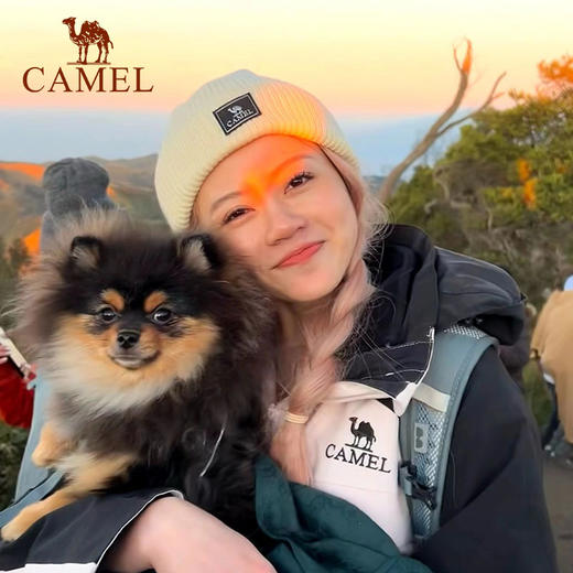 骆驼针织帽女秋冬季保暖滑雪帽子防寒户外骑行防风毛线帽子冷帽男 1J32264465-1_1J32264465A_1J32264465B_133CP01002_133CP15061_173CP10107 商品图4