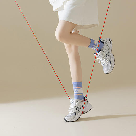 【非瑜伽袜】【新品】五指袜子女专业运动肌能全压力中筒袜健身跳绳跑步运动分趾袜潮袜 商品图3