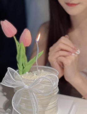 优雅郁金香蛋糕