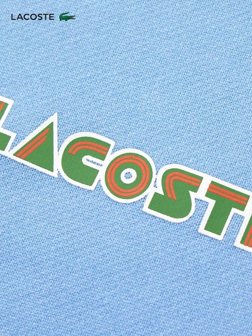 【海南专供价】Lacoste法国鳄鱼夏日活力系列时尚渐变圆领卫衣男女同款SH9229-98 商品图2