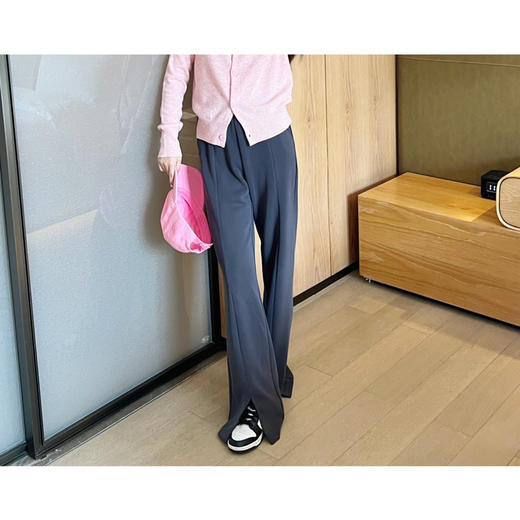  2309304   时髦开叉 直筒裤 商品图1