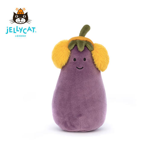 Jellycat 温暖活泼茄子 16cm 商品图2