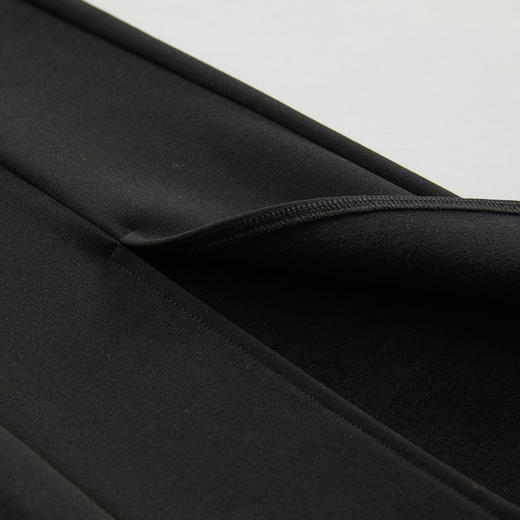 谜底紧身喇叭裤女2023冬新品修身弹力前开叉微喇长裤女234MK1601 商品图3