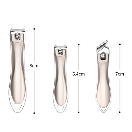 「9.9元包邮！三色可选」美道新款指甲钳锌合金指甲剪修甲居家日用省力指甲刀防飞溅 商品图4