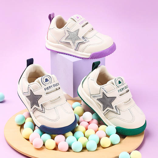 「两款配色！宝宝学步鞋」宝宝学步鞋软底运动鞋 防滑婴幼儿鞋子男童女宝宝机能鞋小童鞋童装 商品图0