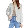 娜璐多 圆领粗花呢外套女2023年秋季新款小香风简约甜美休闲百搭温柔上衣 商品缩略图4