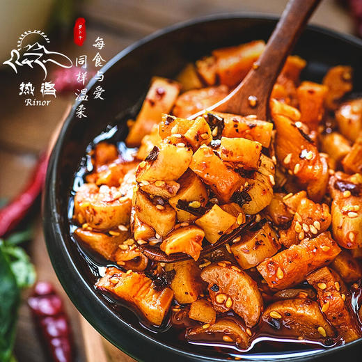 热洛高原萝卜干*2瓶，238克/瓶麻辣*1+微辣*1 商品图2