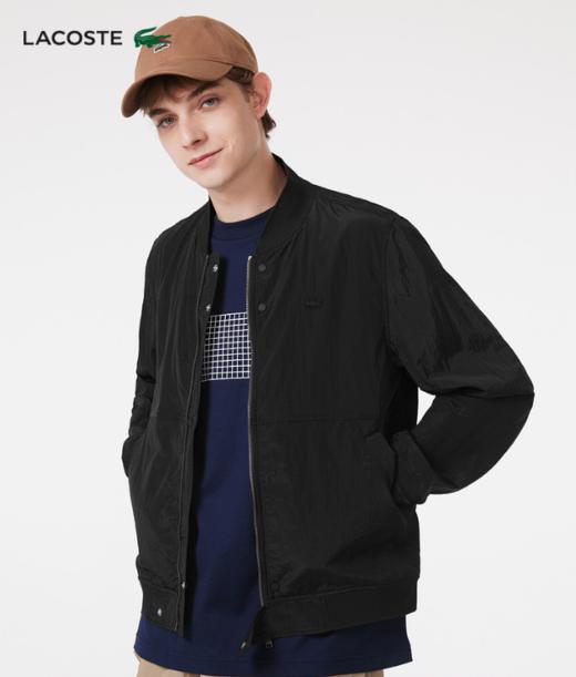 【海南专供价】Lacoste法国鳄鱼男装新款时尚运动风舒适夹克外套BH0977-98 商品图0