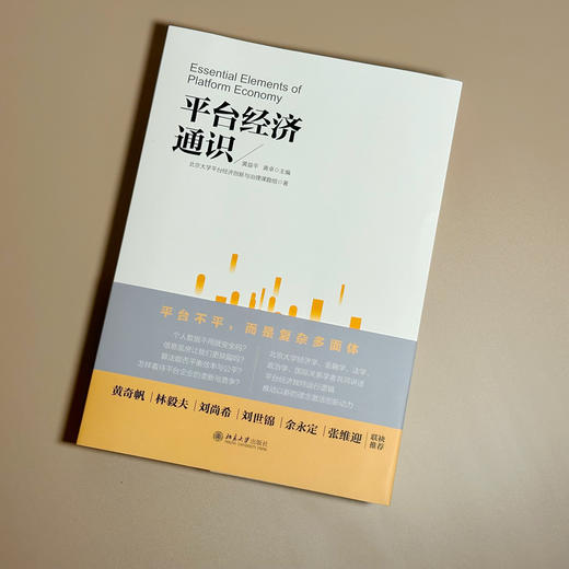 平台经济通识 黄益平 黄卓 主编 北京大学出版社 商品图3