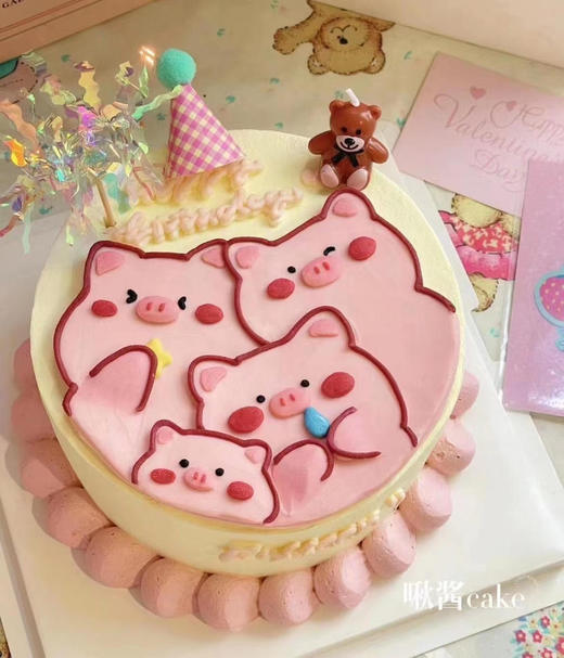 一群可爱猪蛋糕 商品图0