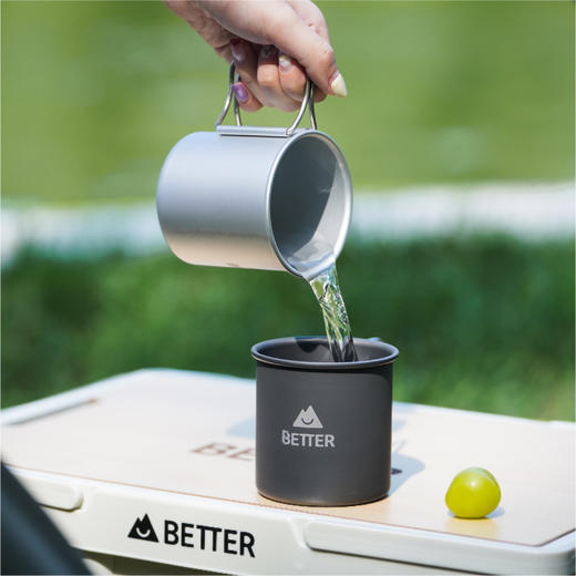 野营系列Better铝制折叠水杯 商品图5