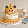可爱老虎主题蛋糕（6寸+4寸） 商品缩略图0