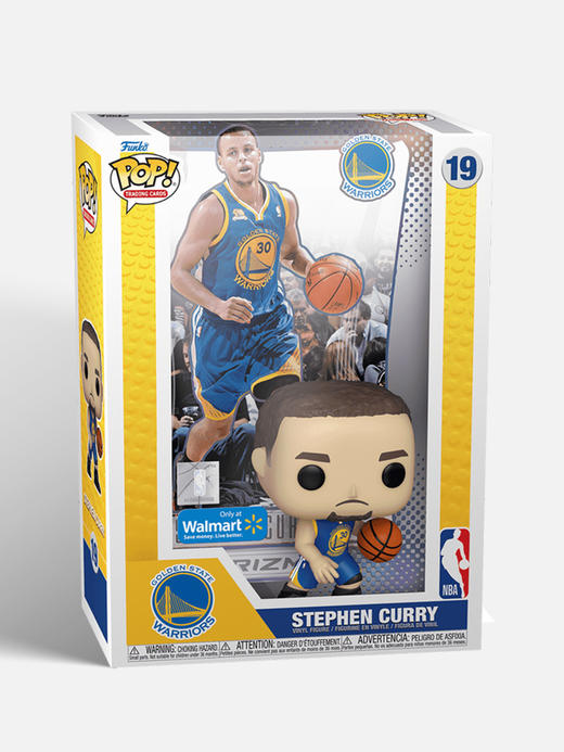 Funko POP! Curry '12 Panini Prizm NBA球星史蒂芬·库里帕尼尼收藏卡手办摆件 66341 商品图4