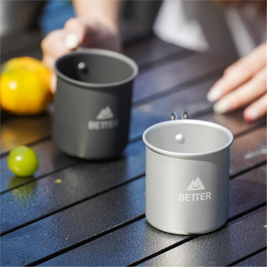 野营系列Better铝制折叠水杯 商品图4