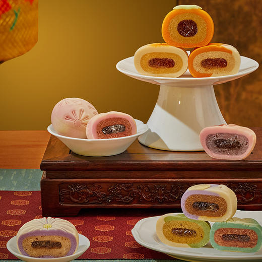 立家月颂青绿糕点礼盒450g/盒 商品图2