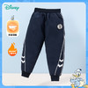 迪士尼童装男童冬季新款夹棉长裤中小童时尚休闲松紧束脚裤234K1389
 商品缩略图9