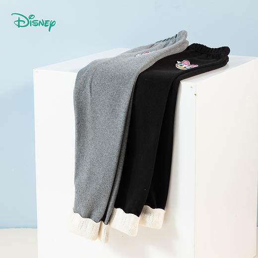 迪士尼童装春秋新款女童弹性打底裤女宝宝甜美外穿紧身裤233K1366 商品图8