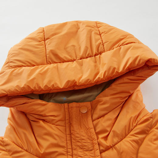 谜底中长款羽绒马甲女2023冬新品时尚连帽百搭鸭绒马夹234MY1567 商品图3