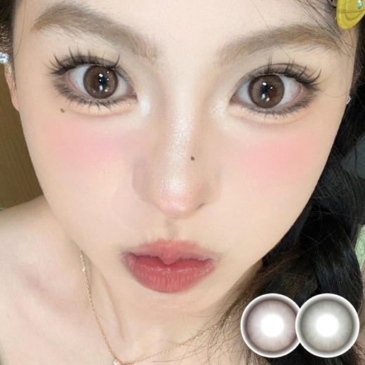 GURUUCON / 美瞳月抛  / 夏日晚风/心动讯号 /  2片入  /  14.2mm  /  明显扩瞳锁边通透提亮款 商品图1