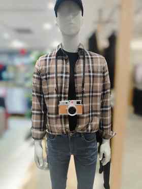 4F中国柒牌休闲衬衫