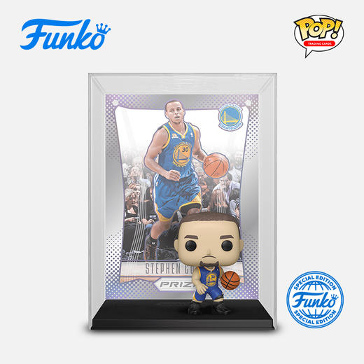 Funko POP! Curry '12 Panini Prizm NBA球星史蒂芬·库里帕尼尼收藏卡手办摆件 66341 商品图0