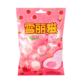 草莓雪丽糍棉花糖