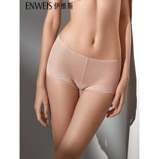 3楼伊维斯Melody *旋律ll中腰清透网纱无痕不卡纯棉底档ll中腰低角裤内裤10611025 商品图3