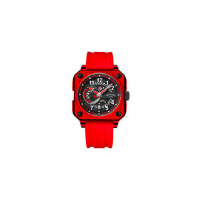 Romago SWISS 碳霸系列腕表 极速引擎红色 RM097-RD