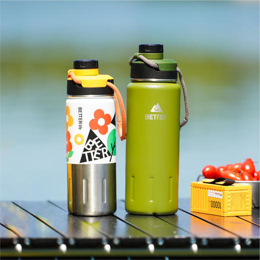 野营系列Better大容量便携保温杯 商品图0