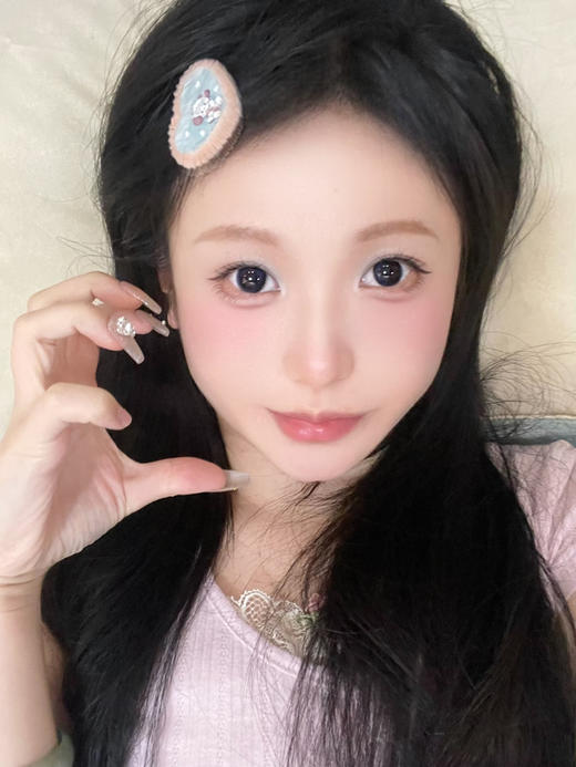 【中直径】GUGUCON--无关雪夜-14.2mm【半年抛 0-1000度 有525/575】 商品图7