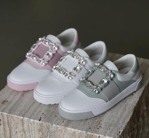 重磅推荐  棉花糖小白鞋  RV新款 马卡龙一脚蹬休闲鞋 商品图2