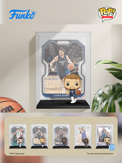 Funko POP!Trading Cards Luka Doncic NBA球星卢卡·东契齐收藏卡手办摆件 60526 商品图1