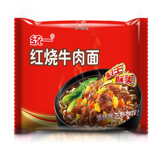 统一红烧牛肉袋面 商品图0