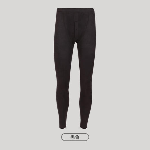 都市丽人都市锋尚舒暖打底裤秋裤负5至5度适穿导电丝牛暖暖衣男士厚款九分双层保暖裤FL34B3 商品图10