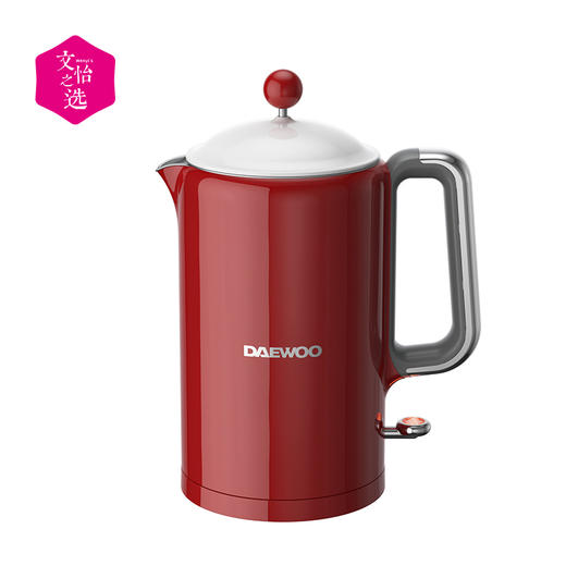 【文怡之选】大宇 柔声电热水壶EK01-M 机械版 7min快烧 1.5L容量 304不锈钢 双色可选 商品图9