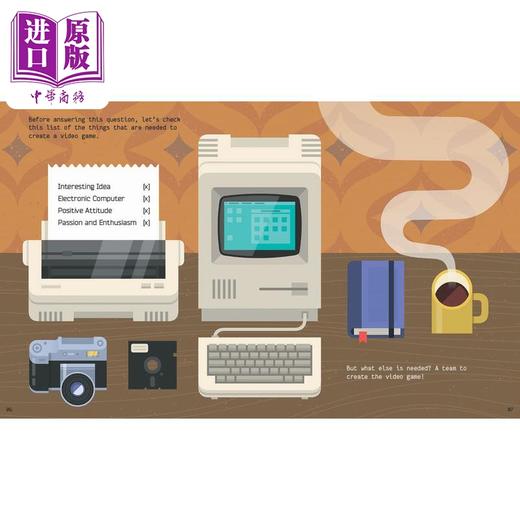 【中商原版】视频游戏开发的奇妙世界The Amazing World of Video Game Development英文原版 儿童科普 知识百科绘本 精装进口 商品图2