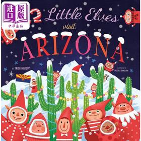 【中商原版】12个小精灵的州游记3 英文原版 12 Little Elves Visit Arizona 儿童绘本故事图画书 精装精品绘本 进口儿童读物