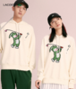 【海南专供价】Lacoste法国鳄鱼男女同款新款潮流印花纯棉连帽卫衣SH7983-98 商品缩略图0