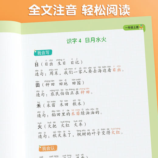 【斗半匠】小学语文1-6年级上下册生字组词造句本 商品图4