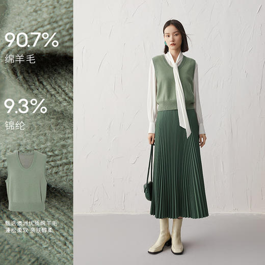 【商场同款】麦檬冬针织马甲5DA132793 商品图2