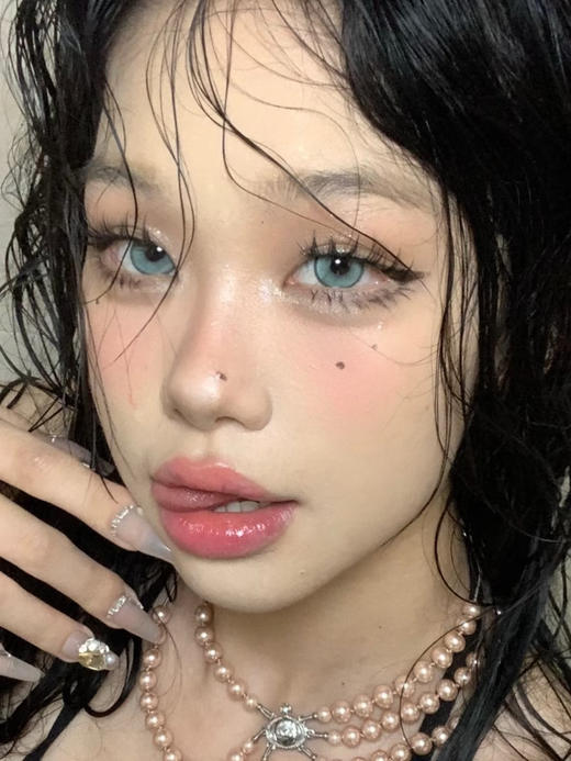 【中直径】Sugarplum--曼哈顿绿-14.2mm 【年抛 0-1000度 无525/575】 商品图2