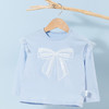贝贝怡童装春秋款女童纯棉长袖上衣甜美蝴蝶结T恤宝宝洋气秋装ZB3CS003
 商品缩略图1