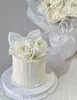 纯白鲜花02款女神蛋糕 商品缩略图0