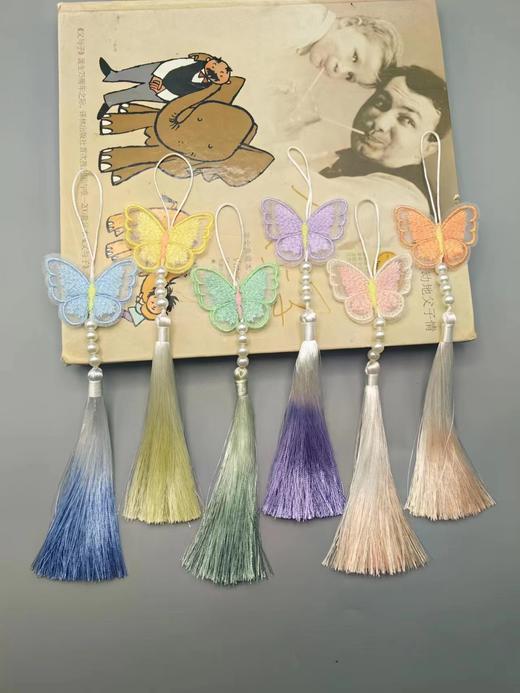 【配饰】刺绣蝴蝶流苏（1个/包） 商品图10